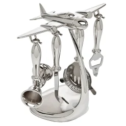 Airplane 5 Piece Bar Tool Set
