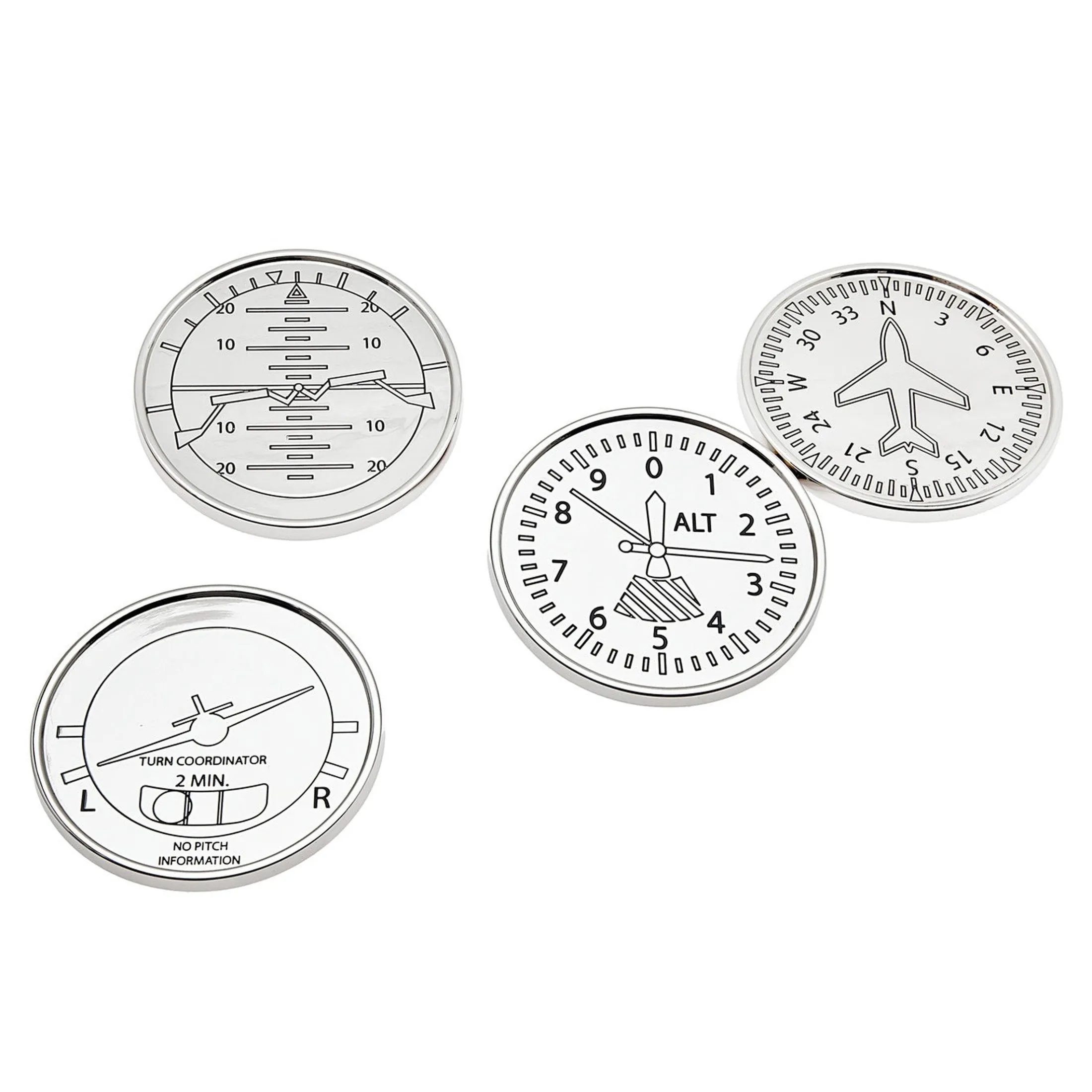 Airplane Coaster Set
