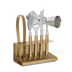 Aztec Gold 9 Piece Bar Tool Set