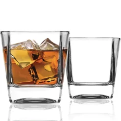 Carnegie Double Old Fashion Glass, Set of 4
