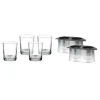 Chateau Double Old Fashion 6 Piece Chiller Set