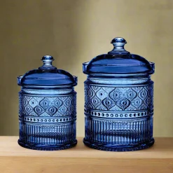 Claro Blue Medium Canister