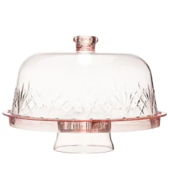 Dublin Blush Acrylic 6 In 1 Cake Dome