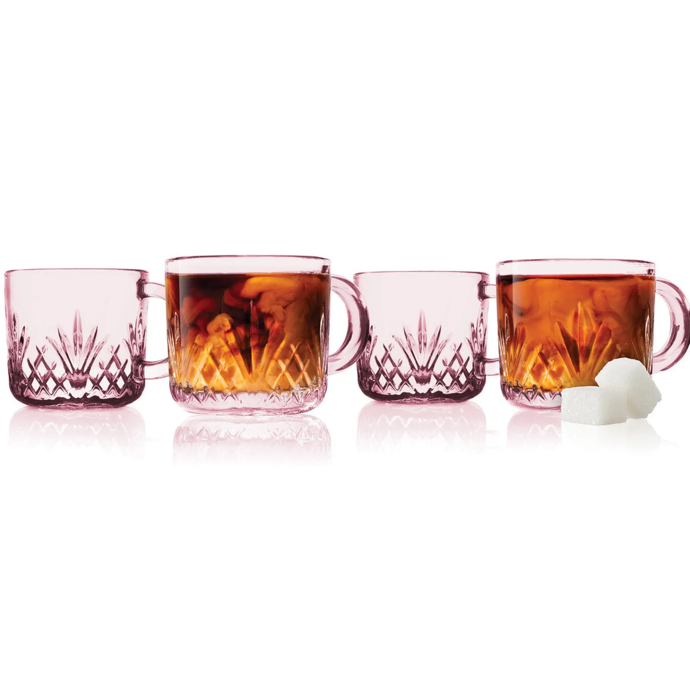Dublin Blush Espresso Mug, Set of 4