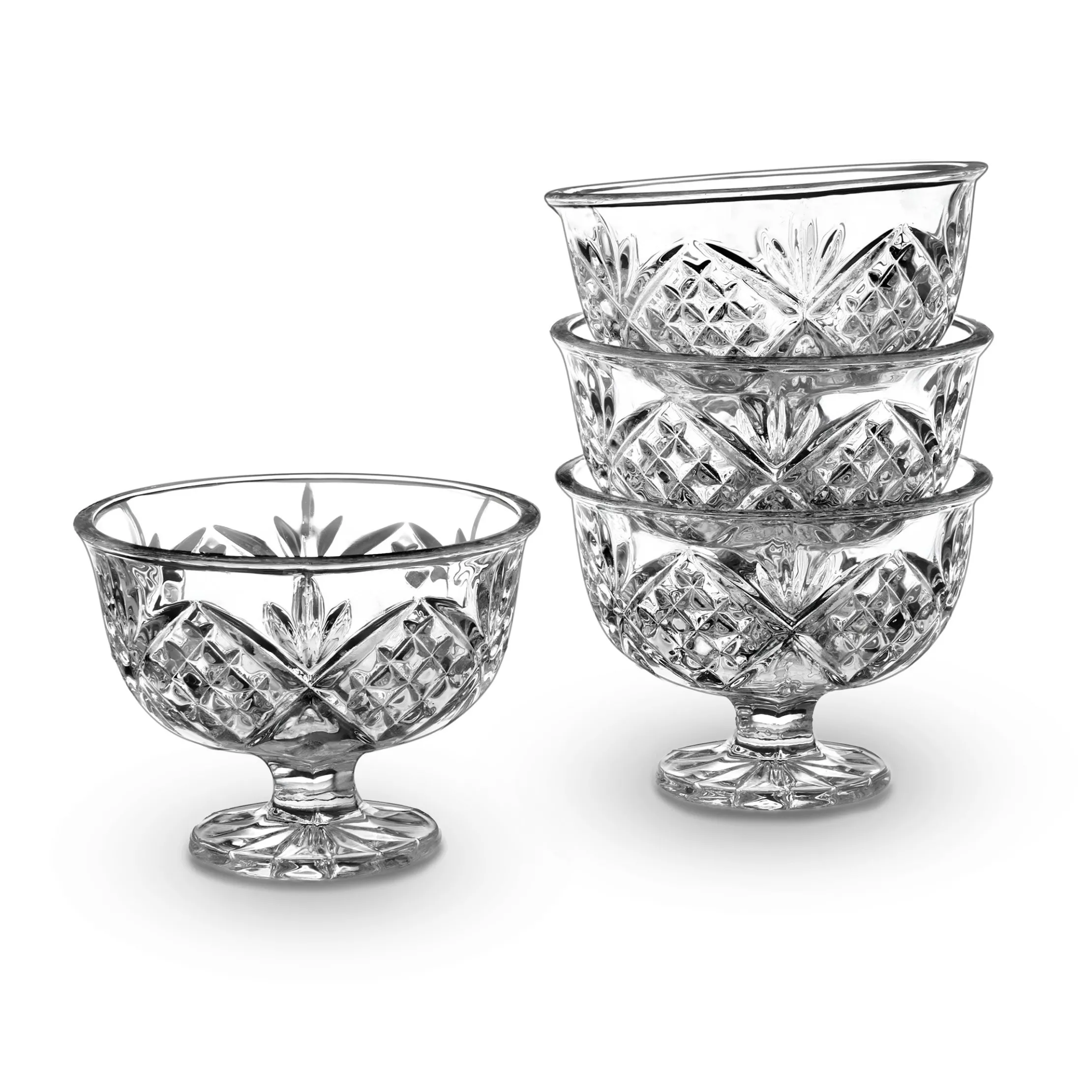 Dublin Crystal 5 Piece Dessert Set