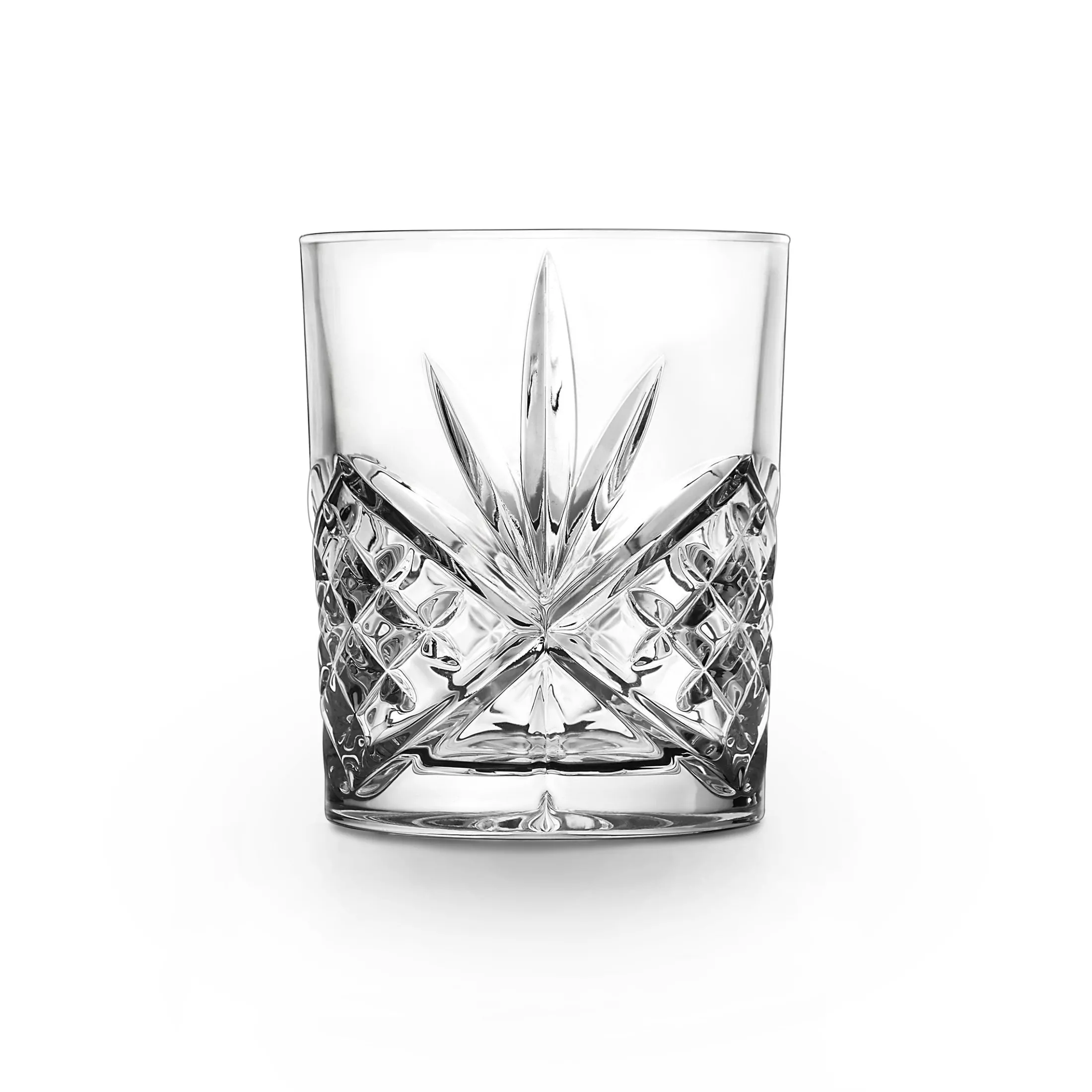 Dublin Crystal 12 Piece Double Old Fashion, Goblet, & Highball Glassware Set