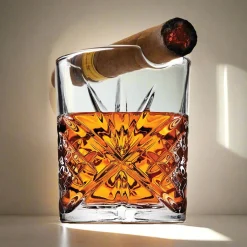 Dublin Crystal Cigar Double Old Fashion