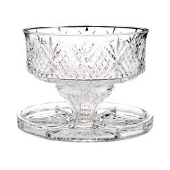 Dublin Crystal Footed Cake Dome