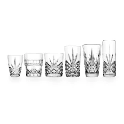 Dublin Crystal Juice Tumbler, Set of 4
