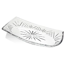 Dublin Crystal Oval Serving Bowl