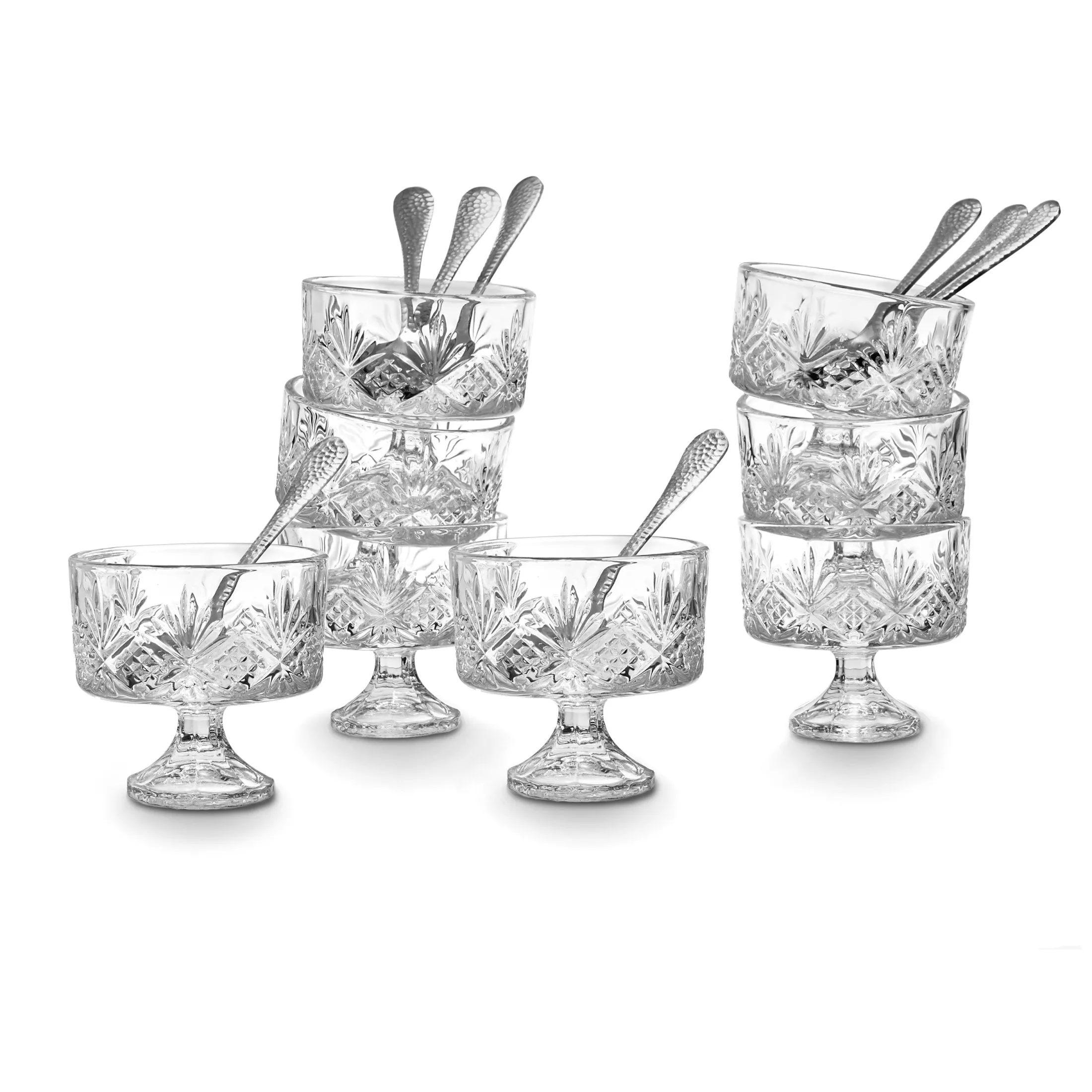 Dublin Crystal Tasters Trifle 16 Piece Set