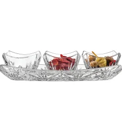 Dublin Square 4 Piece Appetizer Server