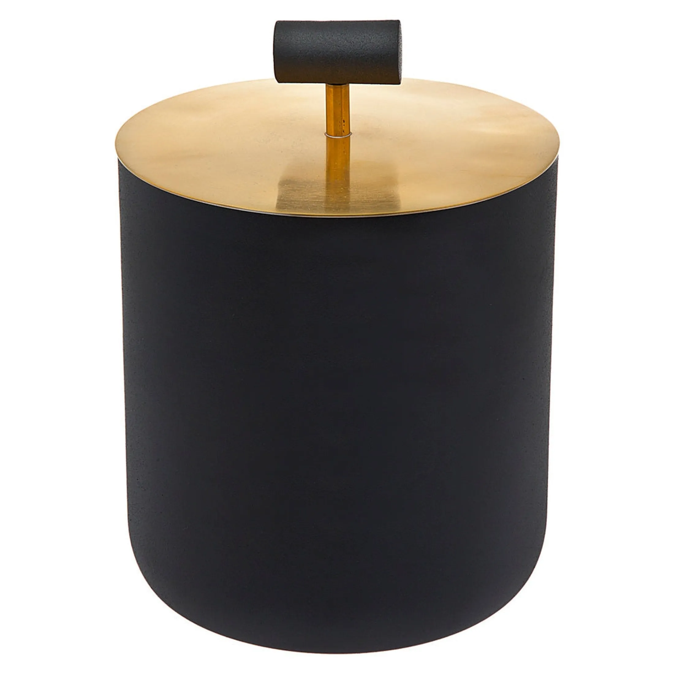 Encalmo Textured Black & Gold Ice Bucket