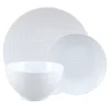 Freemont Porcelain 12 Piece Dinnerware Set, Service for 4