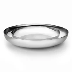 Guilded Large Round Serving Bowl