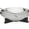 Hammered Oversized Salad Bowl With Salad Servers