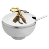 Hellebore Jam Jar with Spoon
