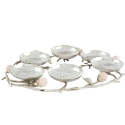 Hyaline Pink Seder Plate