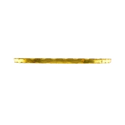 Lavi Large Marble Gold Organic Edge Lazy Susan