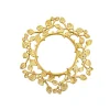 Leaf Gold Charger Plate, Set of 2