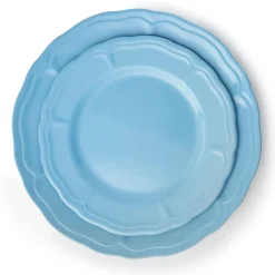 Madison Blue Stoneware 12 Piece Dinnerware Set, Service for 4