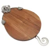 Monkey Cheese Board with Knife
