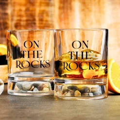 On The Rocks Double Old Fashion, Set of 2