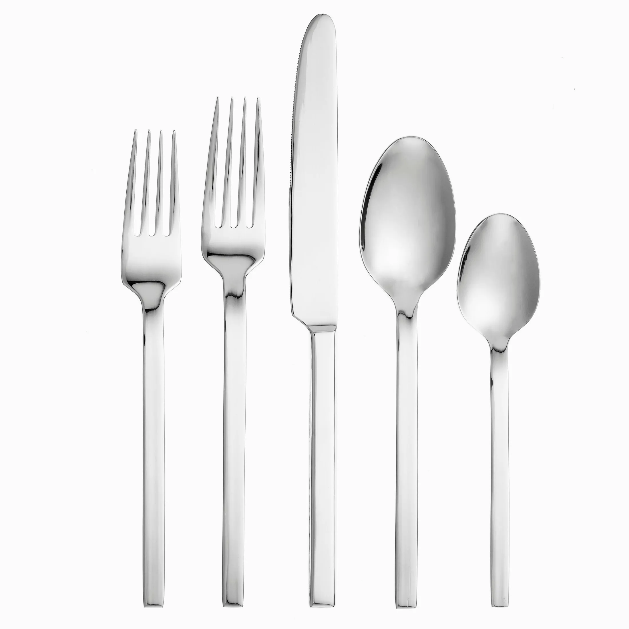 Opus Mirrored 18/10 Stainless Steel 20 Piece Flatware Set, Service For 4