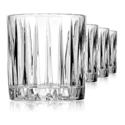 Parallels Double Old Fashion, Set of 6