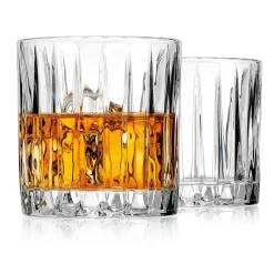Parallels Double Old Fashion, Set of 6