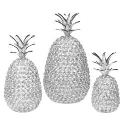 Pineapple Silver Glam Small Decorative Object