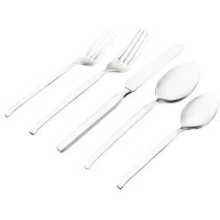 Ramp Satin 18/0 Stainless Steel 20 Piece Flatware Set, Service For 4