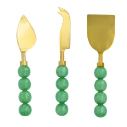 Rathlin Green 3 Piece Cheese Tool Set