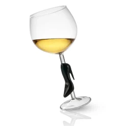 Runway Black High Heel Goblet