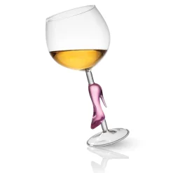 Runway Pink High Heel Goblet