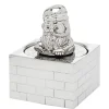 Santa Bottle Stopper/Bottle Opener, Wine Bottle Holder, & Coaster Set