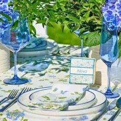Sheer Blue Red Wine Glass, Set of 4