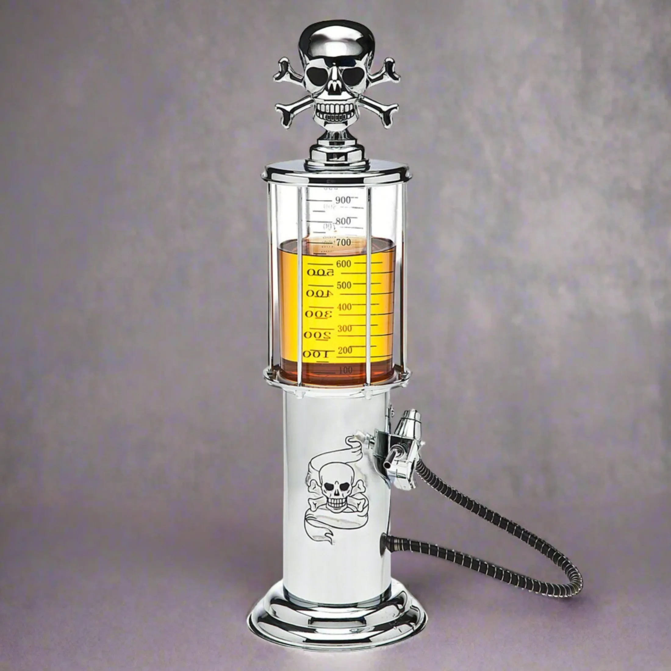Skull Gas Pump Liquor Dispenser
