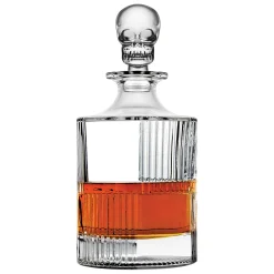 Skull Round Whiskey Decanter
