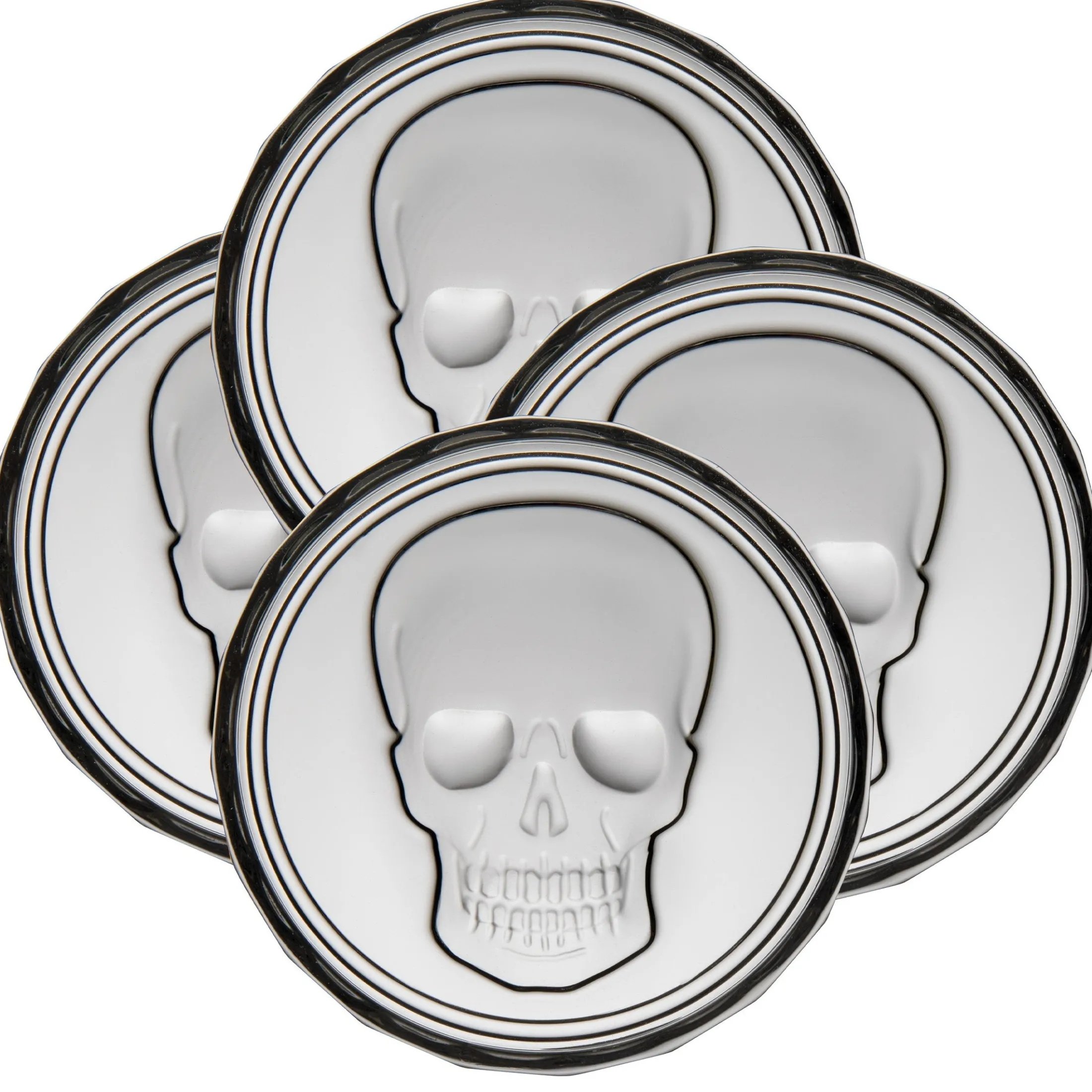 Skull Stackable Coaster Set
