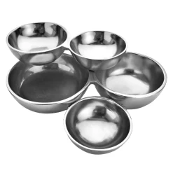 Small Cluster Bowl in Stainless
