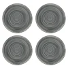 Swirl Melamine Dinner Plate, Set of 4