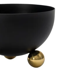 Temari Black Footed Nut Bowl