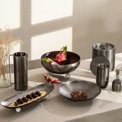 Temari Hammered Gunmetal Cocktail Shaker