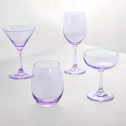 Veneto Amethyst Martini, Set of 4