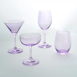 Veneto Amethyst White Wine Glass, Set of 4