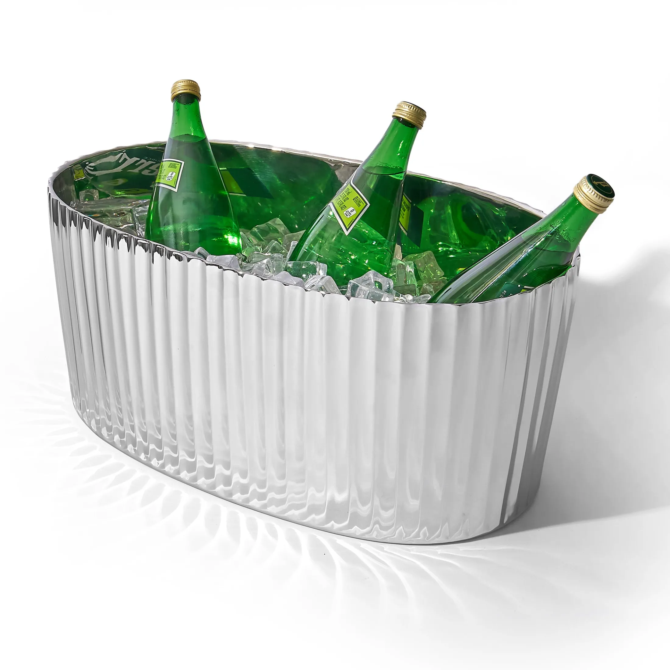 Waves Stainless Steel Party Tub